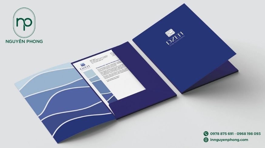 Mẫu logo thẩm mỹ viện in trên kẹp file